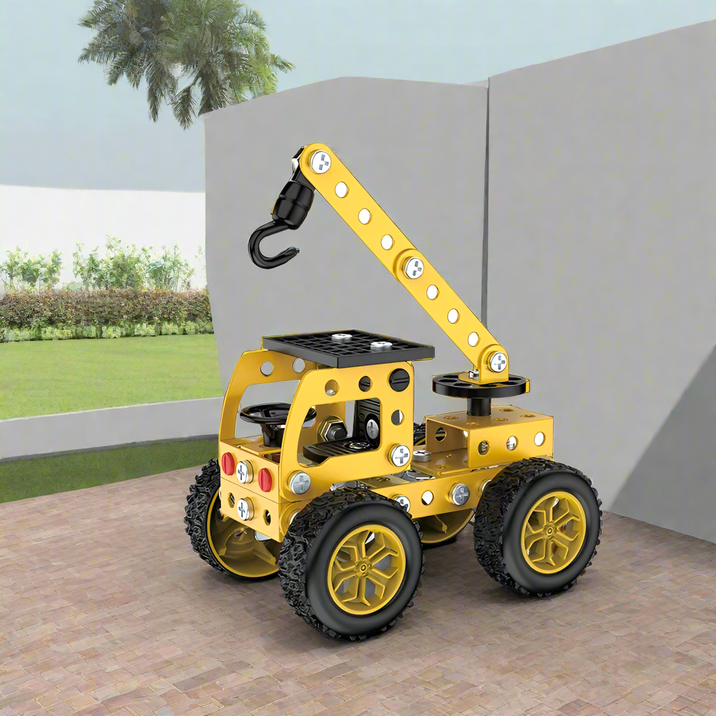 MetalBuild - Tough and Educational - Construction Vehicle Kit