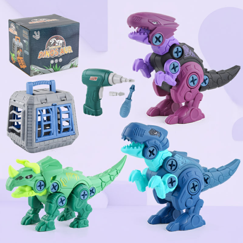 JurassicDrill - Cool and Playful - Dino DIY Set