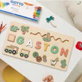 Woods - Your Own Unique Name Sign - Personalised Name Puzzle