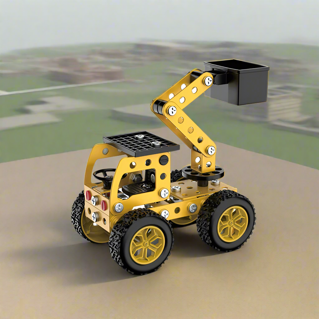 MetalBuild - Tough and Educational - Construction Vehicle Kit