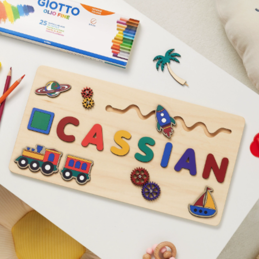 Woods - Your Own Unique Name Sign - Personalised Name Puzzle