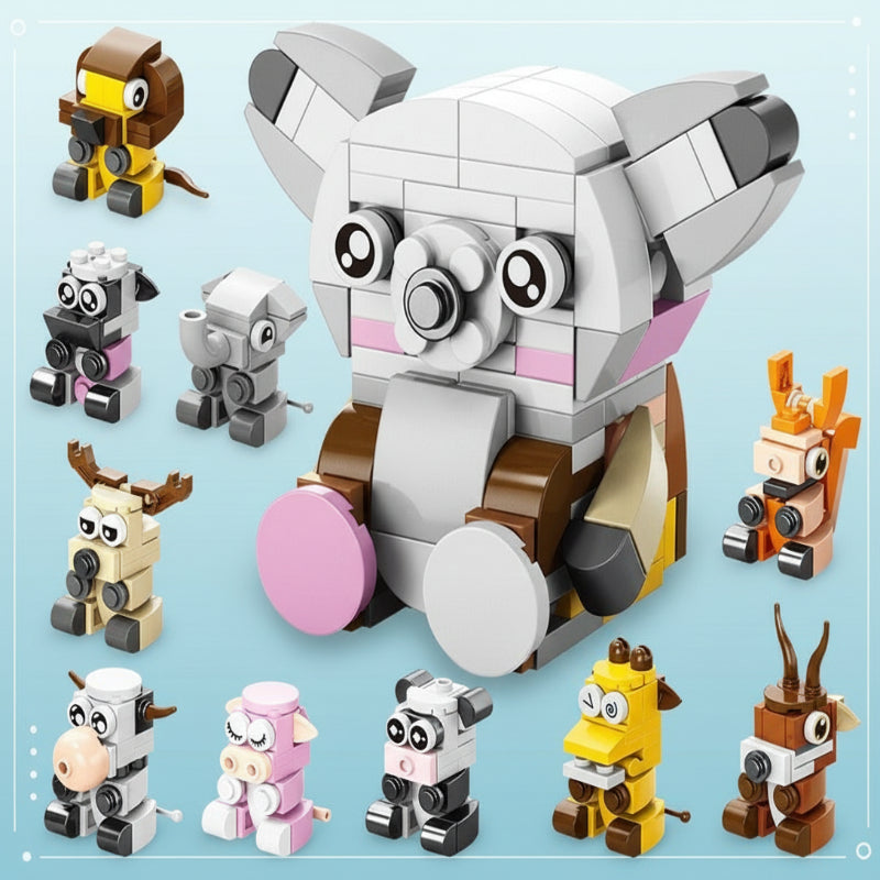 BlockCraft - Educational and Fun - Building Set