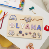Woods - Your Own Unique Name Sign - Personalised Name Puzzle