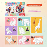 3D Sticker Puzzle - Creative and Educational - Geometric 3D Puzzle