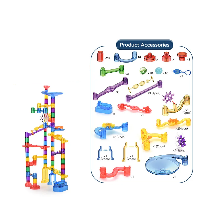 MarbleRun - Safe and Educational - Marble Run Building Set