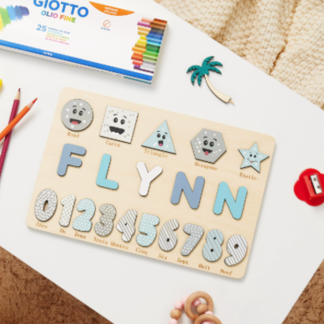 Woods - Your Own Unique Name Sign - Personalised Name Puzzle