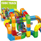 DIY Cube Track - Creative and Active - DIY Magnetic Train Track