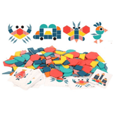 Woods - Creativity Development - Geometric Shape Puzzle