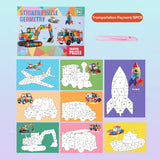 3D Sticker Puzzle - Creative and Educational - Geometric 3D Puzzle