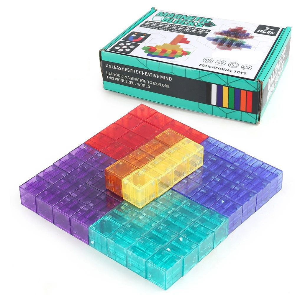 Magic Cubes - Imagination & Fun - Magnetic Building Blocks