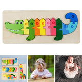 Woods - Puzzle for Curious Kids - Number and Animal Puzzle