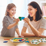 Hexagon Puzzle - Endless Solutions - Geometric Puzzle