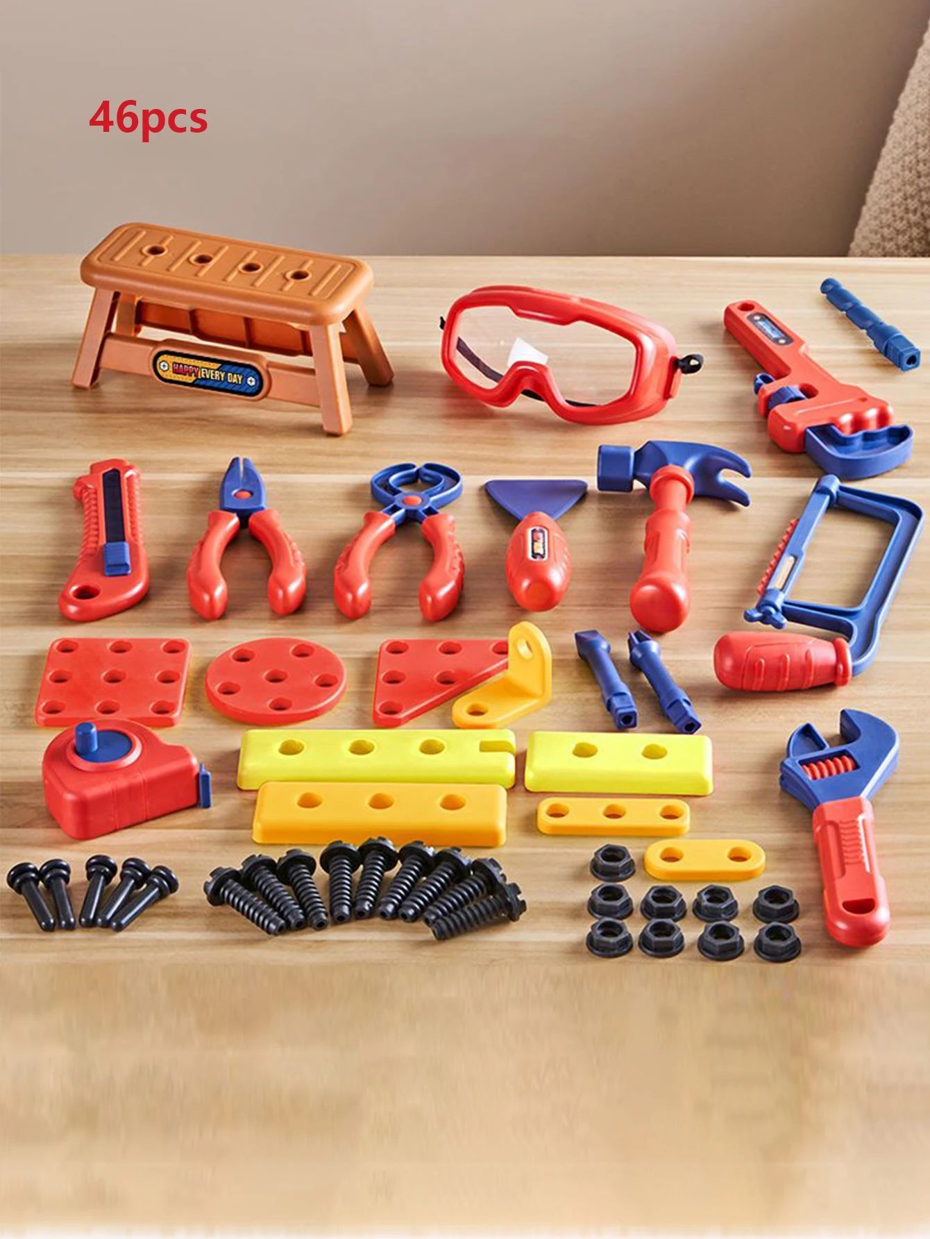 Kids Toolbox - Tough and Educational - Toy Tool Set