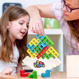Balance Puzzle Tower - Bygg og balanser - Puslespilltårn