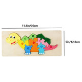 Woods - Puzzle for Curious Kids - Number and Animal Puzzle