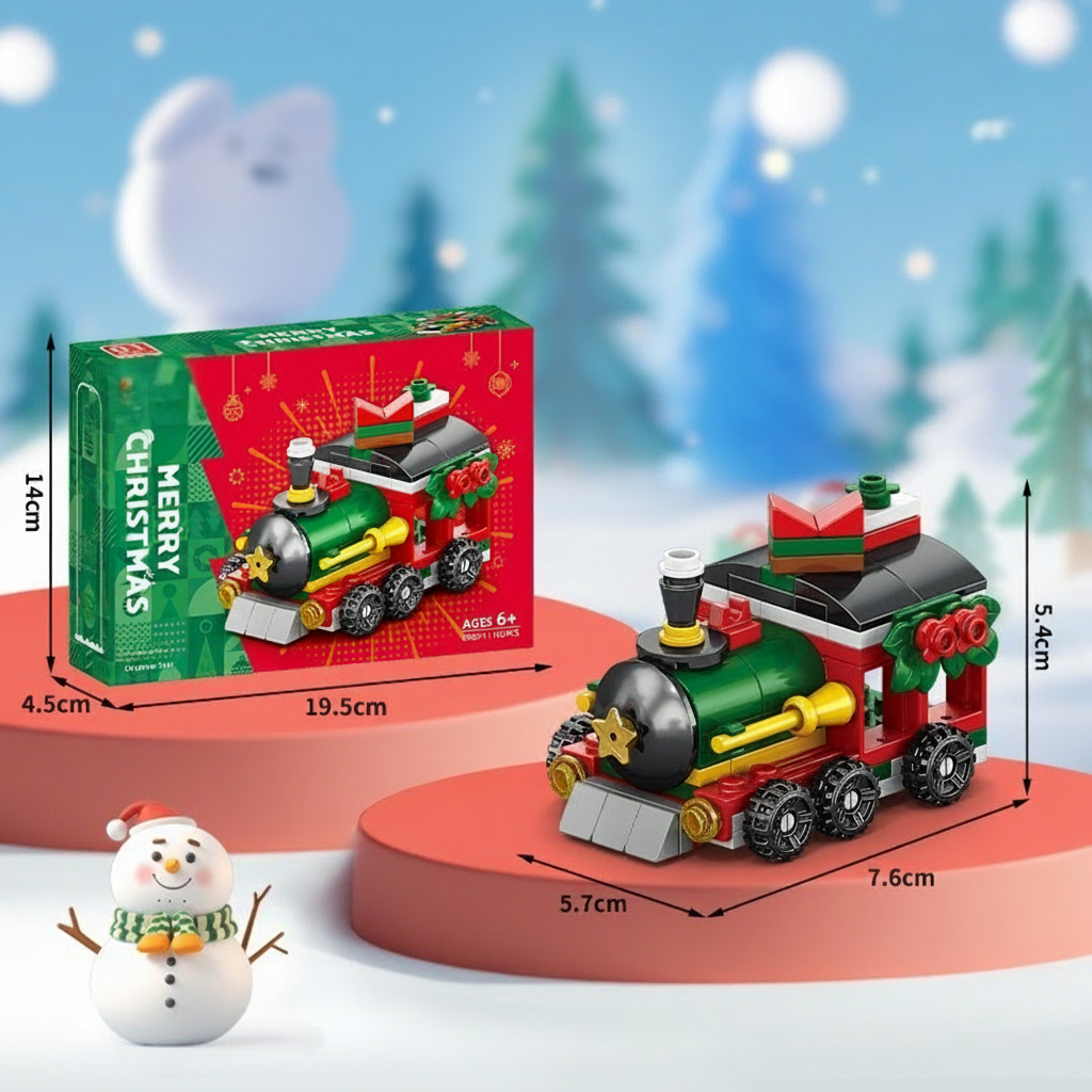 WinterBlocks - Festive and Fun - Christmas Building Set