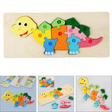 Woods - Puzzle for Curious Kids - Number and Animal Puzzle
