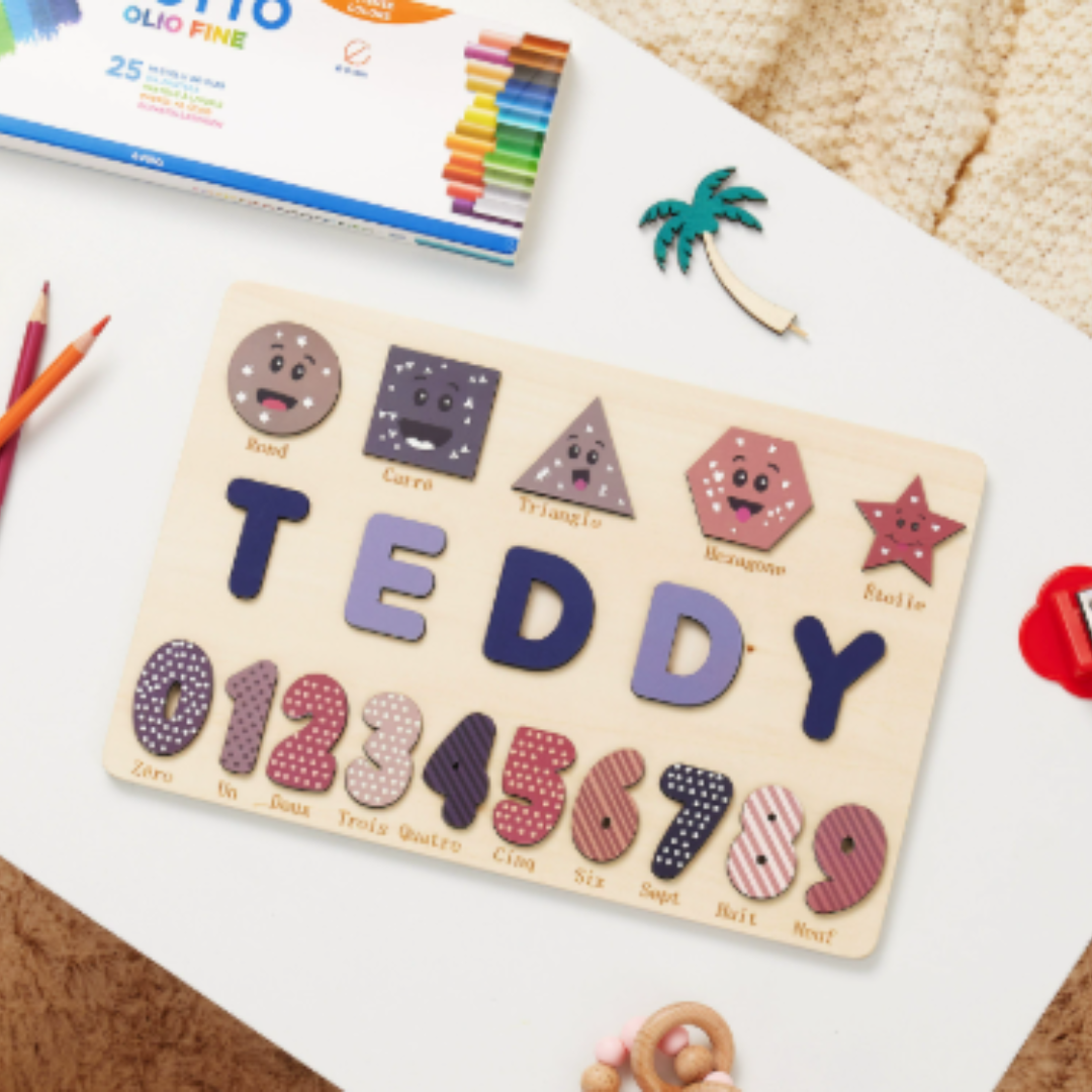 Woods - Your Own Unique Name Sign - Personalised Name Puzzle