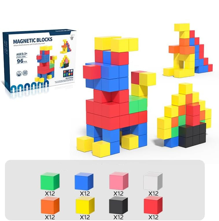 Magnet Toys - Learn and Build - Magnetic Building Blocks