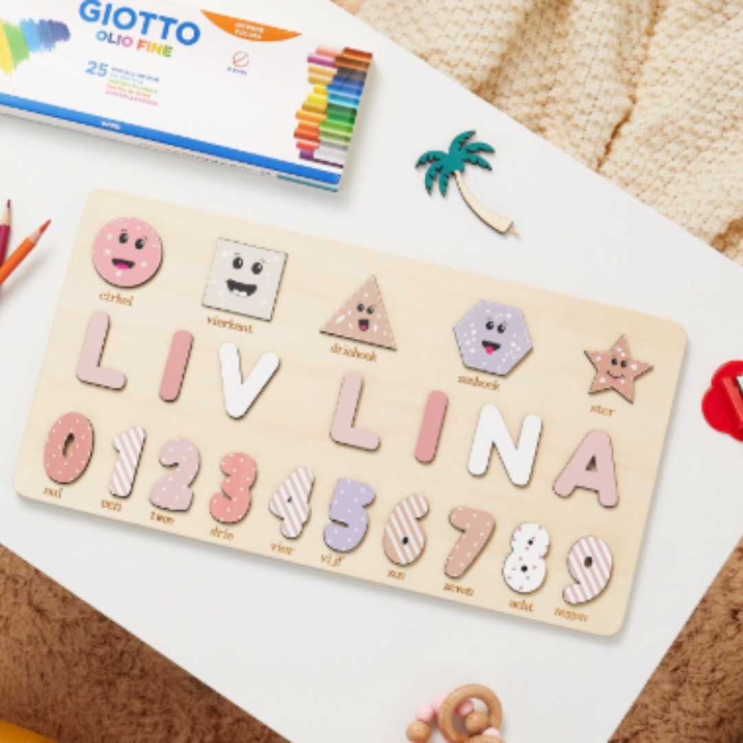 Woods - Your Own Unique Name Sign - Personalised Name Puzzle