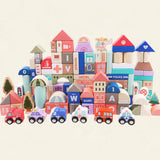 BuildJoy - Educational and Fun - Wooden City Blocks