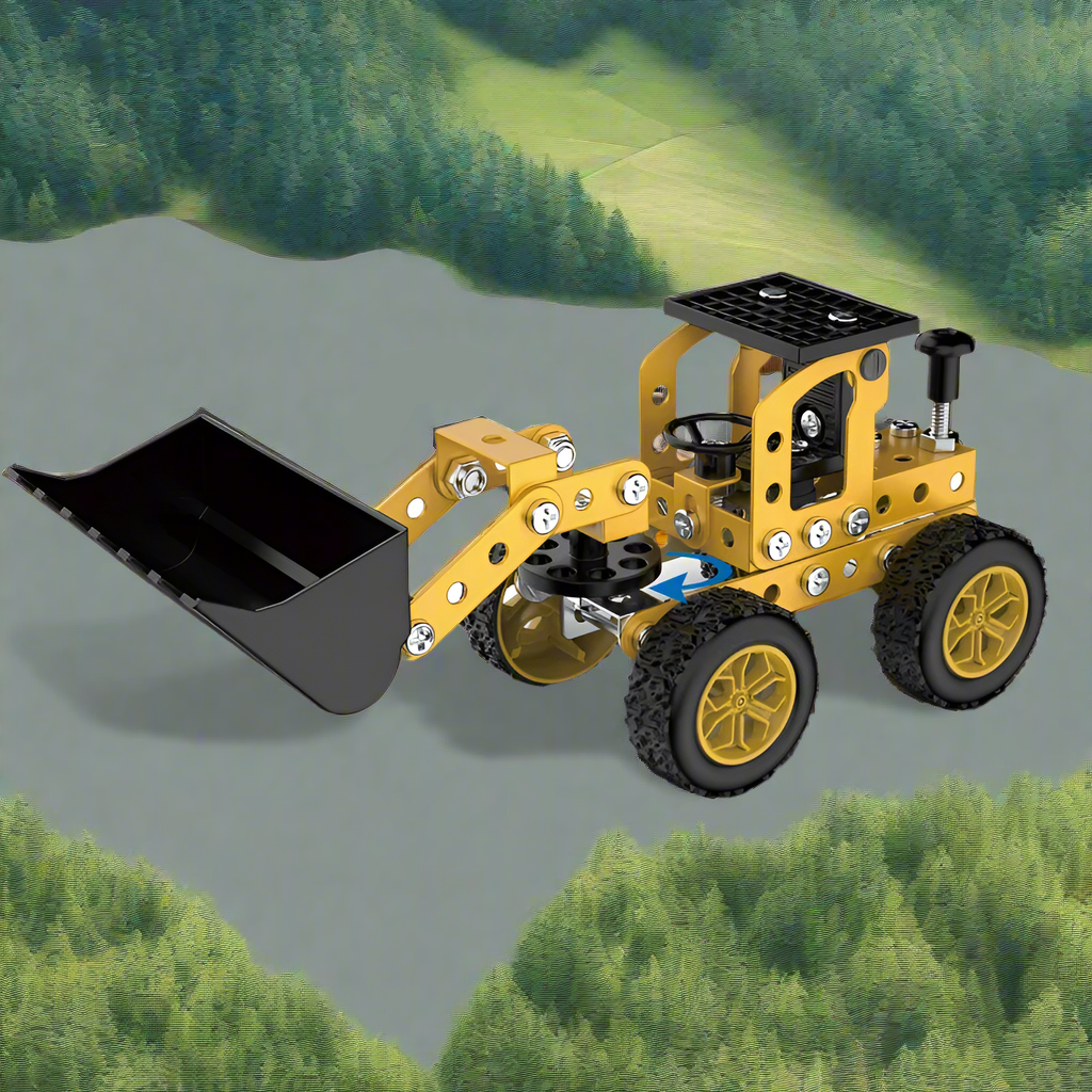 MetalBuild - Tough and Educational - Construction Vehicle Kit
