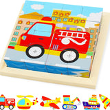 CubePuzzle - Fun and Educational - 3D Wooden Block Puzzle