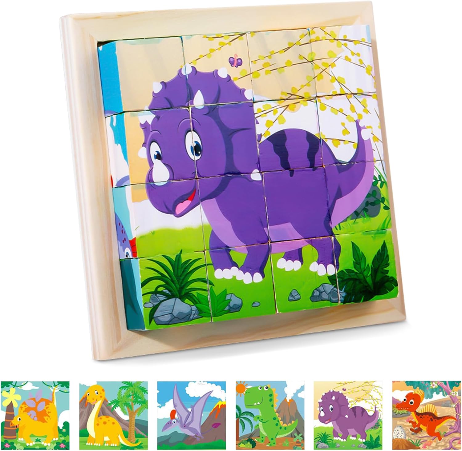 CubePuzzle - Fun and Educational - 3D Wooden Block Puzzle