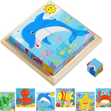 CubePuzzle - Fun and Educational - 3D Wooden Block Puzzle