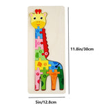 Woods - Puzzle for Curious Kids - Number and Animal Puzzle