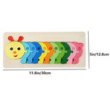 Woods - Puzzle for Curious Kids - Number and Animal Puzzle