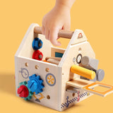 Busy Box™ - Discover and Learn - Wooden Activity Box