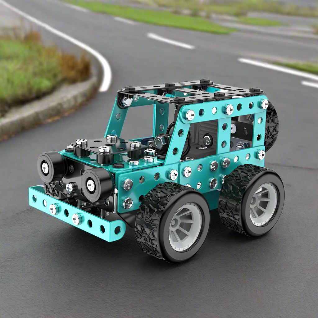 MetalBuild - Tough and Educational - Construction Vehicle Kit