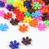 3D Building Blocks - Develops Creativity - Snowflake Building Blocks