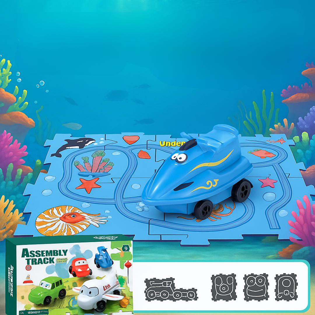 Car Track - Build and Play - Toy Car Track