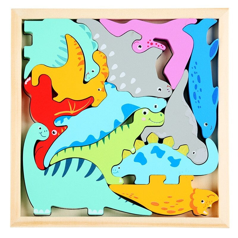 Woods - What Fits the Frame - Shape Puzzle (2+1 FREE)