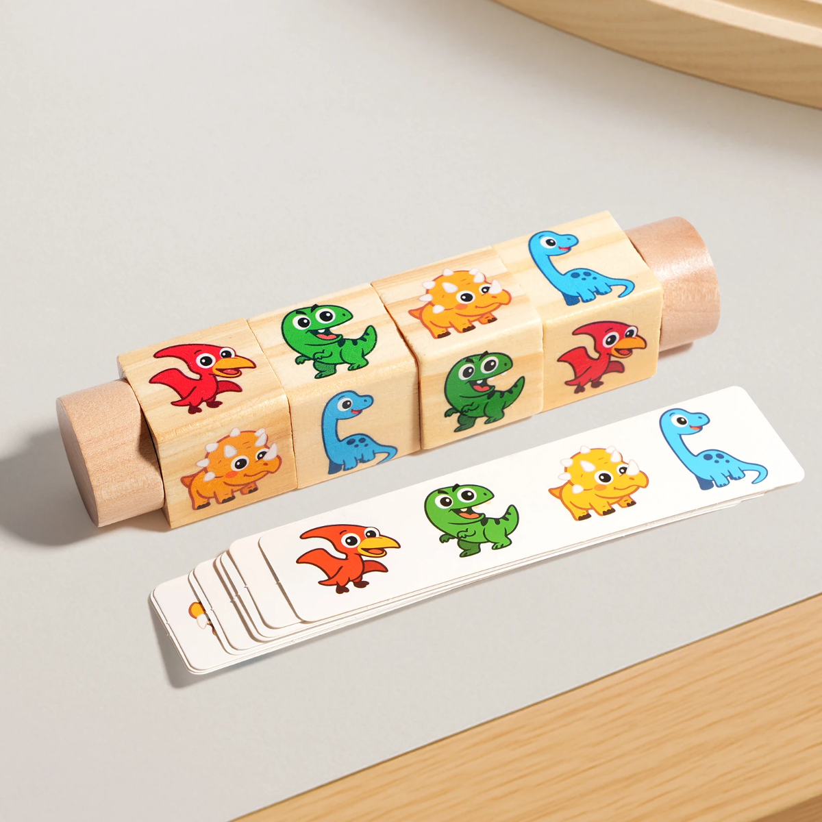 FunMatch - Educational and Creative - Rotating Cartoon Blocks