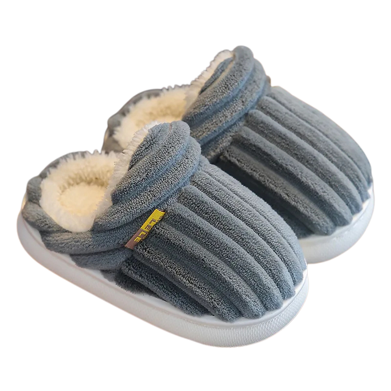 CuddleToes - Warm Plush Kids' Slippers