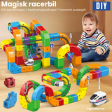 DIY Cube Track - Creative and Active - DIY Magnetic Train Track