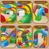 DIY Cube Track - Creative and Active - DIY Magnetic Train Track