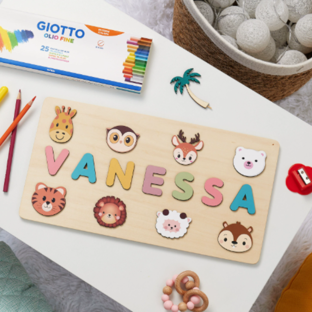 Woods - Your Own Unique Name Sign - Personalised Name Puzzle
