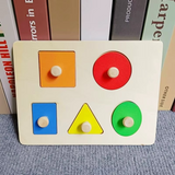 Woods - Montessori-puslespill med geometriske former