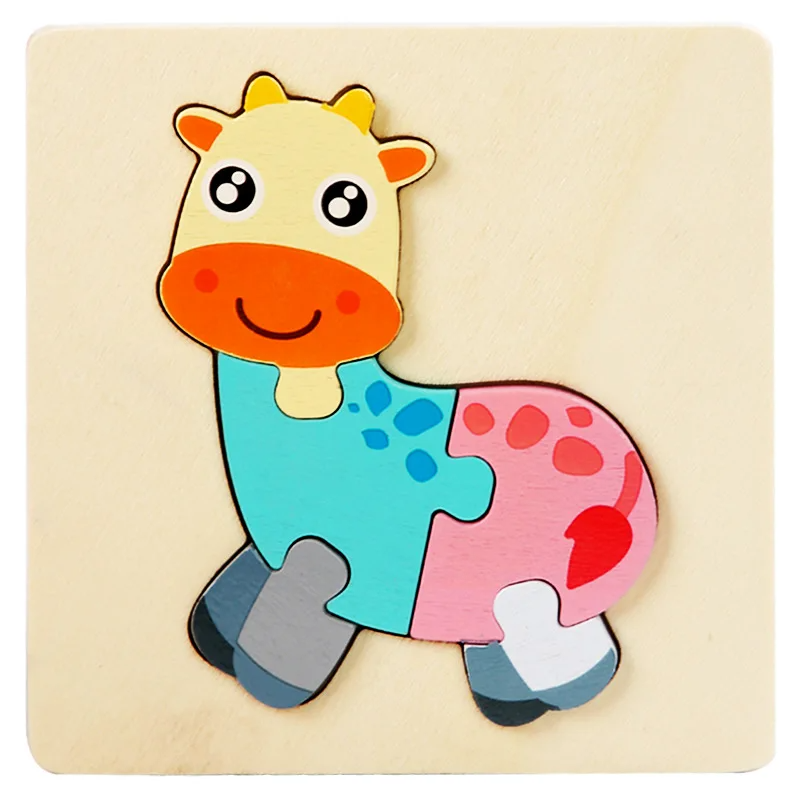 3D Wooden Puzzle - Puzzle - Supports Development