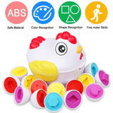 Egg Puzzle - Brain Teaser for Kids - Creative Egg and Pattern Puzzle