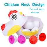 Egg Puzzle - Brain Teaser for Kids - Creative Egg and Pattern Puzzle