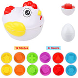 Egg Puzzle - Brain Teaser for Kids - Creative Egg and Pattern Puzzle