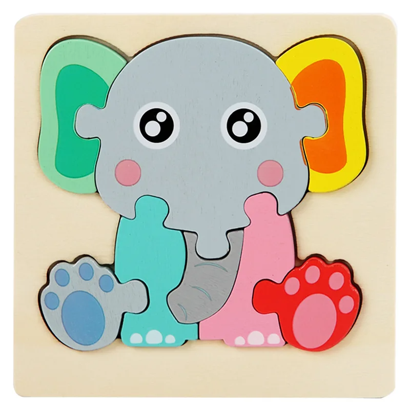 3D Wooden Puzzle - Puzzle - Supports Development