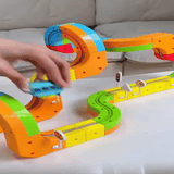 DIY Cube Track - Creative and Active - DIY Magnetic Train Track