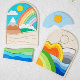 Woods - Create Beautiful Pictures - Puzzle Blocks