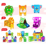 Animal Magnetic Building Blocks - Magnetisk byggemagi - Fantasifull bygging